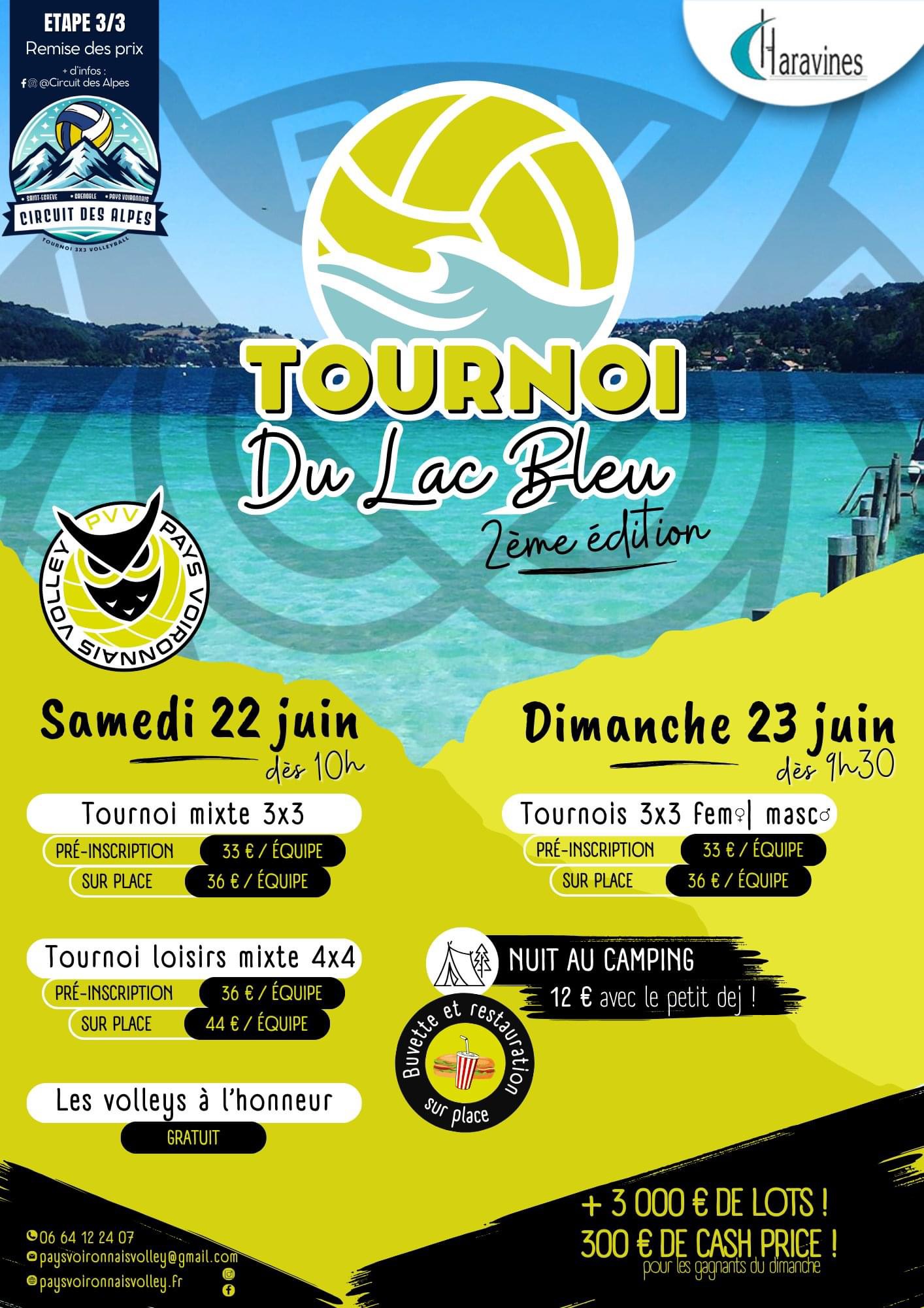 Affiche tournoi pvv