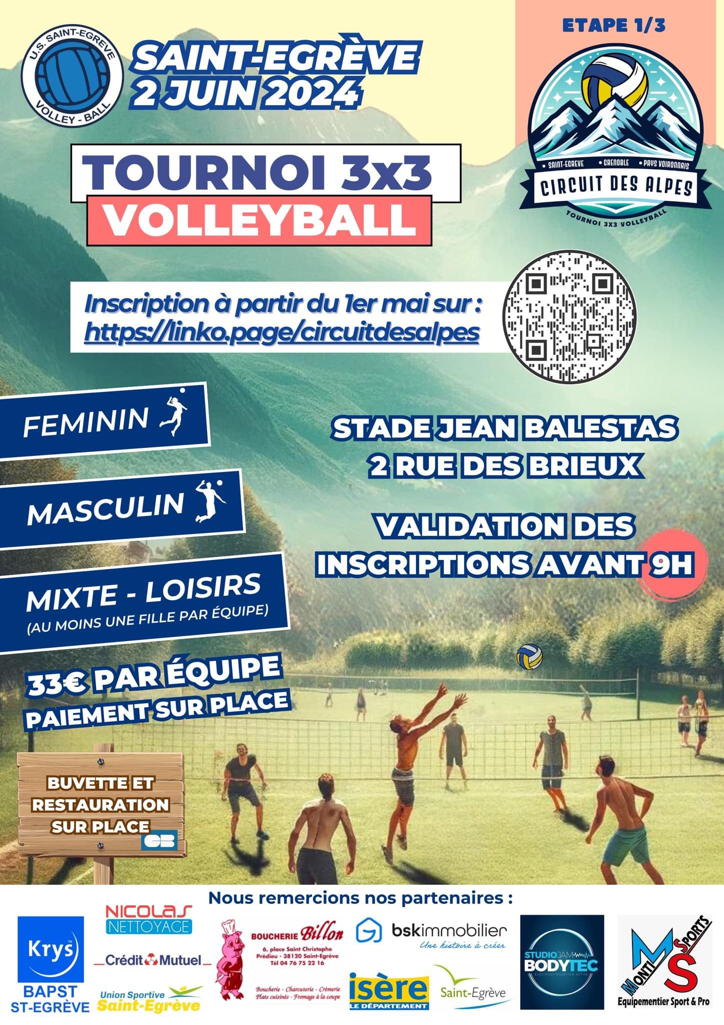 Affiche tournoi usse